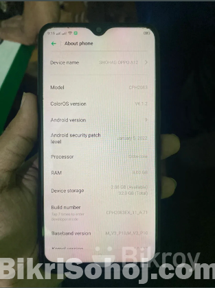 Oppo A12